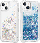 iPhone 13 Case Glitter Star Flow Liquid
