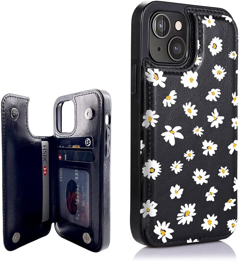 iPhone 13 Flip Leather Wallet Case - Gorilla Cases