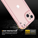 iPhone 13 Full Body Rugged Case with Built - in Touch Sensitive Anti - Scratch Screen Protector