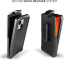 iPhone 13 Heavy Duty Rugged Case with Belt Clip Holster