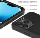 iPhone 13 Heavy Duty Rugged Case with Belt Clip Holster