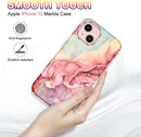 iPhone 13 Marble Pattern 3 in 1 Heavy Duty Shockproof Full Body Case