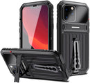 iPhone 13 Metal Kickstand Holster Case | Heavy Duty iPhone 13 Aluminum Case