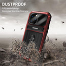 iPhone 13 Metal Kickstand Holster Case | Heavy Duty iPhone 13 Aluminum Case