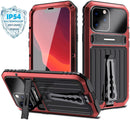 iPhone 13 Metal Kickstand Holster Case | Heavy Duty iPhone 13 Aluminum Case