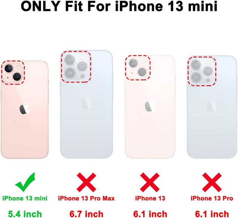iPhone 13 Mini Case 5.4 inch Slim Full-Body Stylish Screen Protector (Marble) - Gorilla Cases