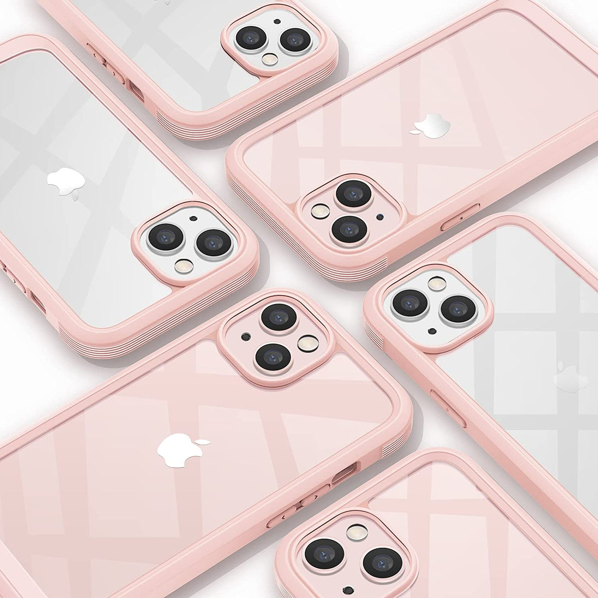 iPhone 13 Mini Rugged Case with Built-In Screen Protector