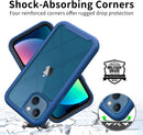 iPhone 13 Mini Case Screen Protector Full - Body Rugged Clear Case