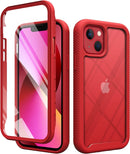 iPhone 13 Mini Case Screen Protector Full - Body Rugged Clear Case