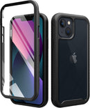 iPhone 13 Mini Case Screen Protector Full - Body Rugged Clear Case
