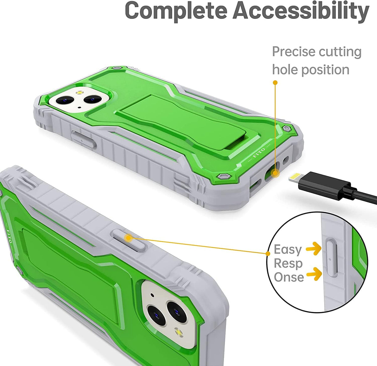 iPhone 13 Mini Heavy Duty Case – Dual Layer Shockproof
