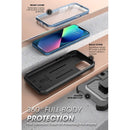 iPhone 13 Mini Full - Body Rugged Holster Kickstand Case