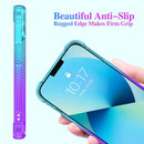 iPhone 13 Mini Glitter Bling Sparkle Floating Quicksand Soft TPU Protective Women Girls Phone Case