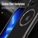 iPhone 13 Mini Shockproof Bumper Armor Aluminum Carbon Fiber Case