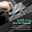 iPhone 13 Mini Tempered Glass Screen Protector with (3 Pack Camera Lens Protector)