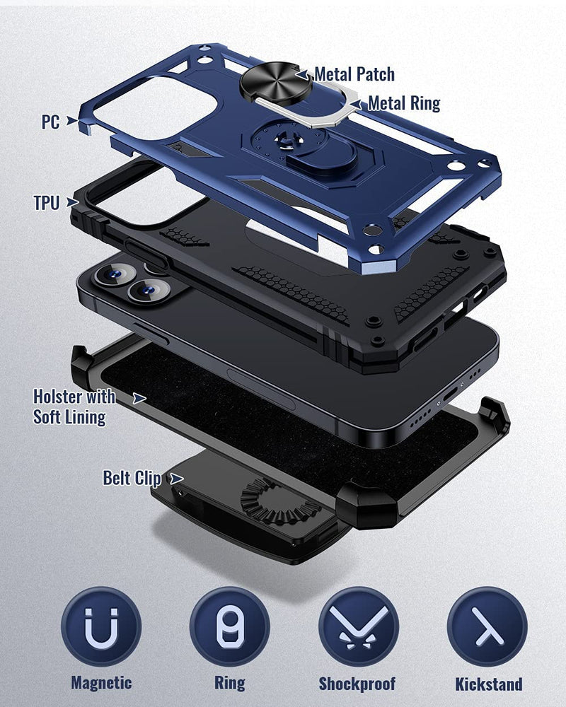 iPhone 13 Pro Max Belt Clip Case | iPhone 13 Pro Max Holster Case - Gorilla Cases