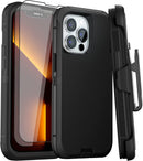iPhone 13 Pro Max Belt Clip Kickstand Case
