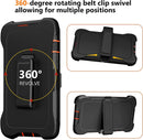 iPhone 13 Pro Max Belt Clip Kickstand Case