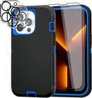 iPhone 13 Pro Max Belt - Clip Kickstand Holster Full Body Rugged Case