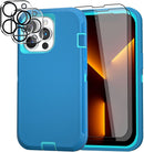 iPhone 13 Pro Max Belt - Clip Kickstand Holster Full Body Rugged Case