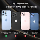 iPhone 13 Pro Max Belt - Clip Kickstand Holster Full Body Rugged Case