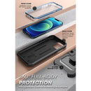iPhone 13 Pro Max Case Full - Body Rugged Holster Kickstand Case