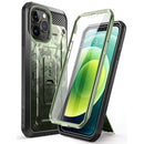 iPhone 13 Pro Max Case Full - Body Rugged Holster Kickstand Case
