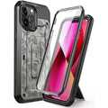 iPhone 13 Pro Max Case Full - Body Rugged Holster Kickstand Case