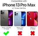 iPhone 13 Pro Max Case Slim Premium Vegan Leather Classic Luxury Case