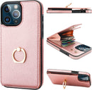 iPhone 13 Pro Max Case Wallet Card Holder, 360°Rotation 6.7 Inch Brown