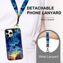 iPhone 13 Pro Max Case with Strap Kickstand Lanyard for Women