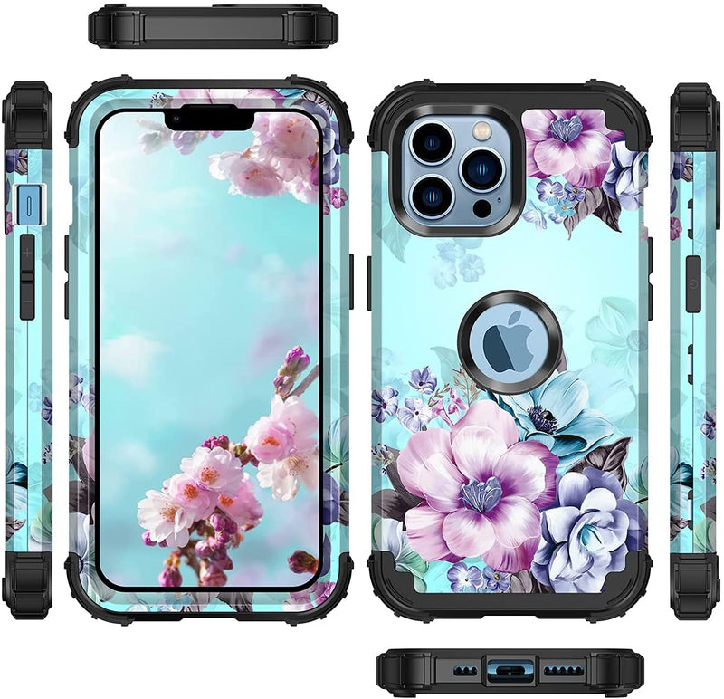 iPhone 13 Pro Max Flower Case For Women | Heavy Duty Case - Gorilla Cases