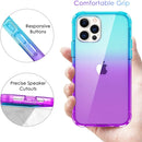 iPhone 13 Pro Max Full Body Cover Pink Soft TPU Protective Clear Women's Case