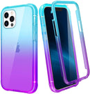 iPhone 13 Pro Max Full Body Cover Pink Soft TPU Protective Clear Women's Case