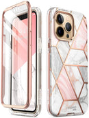 iPhone 13 Pro Max Marble Case | Full - Body iPhone 13 Pro Max Stylish Protective Case