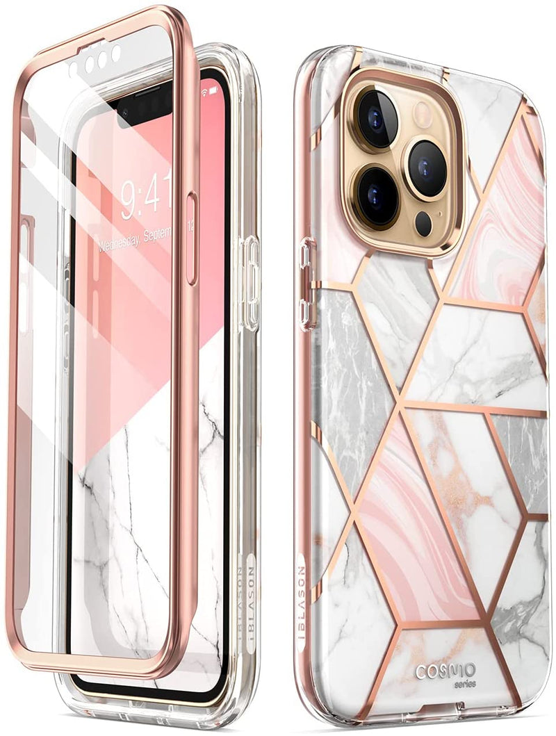 iPhone 13 Pro Max Marble Case | Full-Body iPhone 13 Pro Max Stylish Protective Case - Gorilla Cases