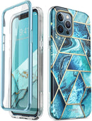 iPhone 13 Pro Max Slim Full - Body Marble Stylish Protective Case