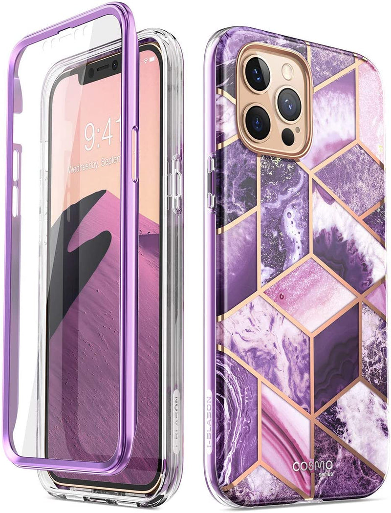 iPhone 13 Pro Max Slim Full-Body Marble Stylish Protective Case - Gorilla Cases