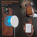 iPhone 13 Pro Max Slim Luxury Leather Case