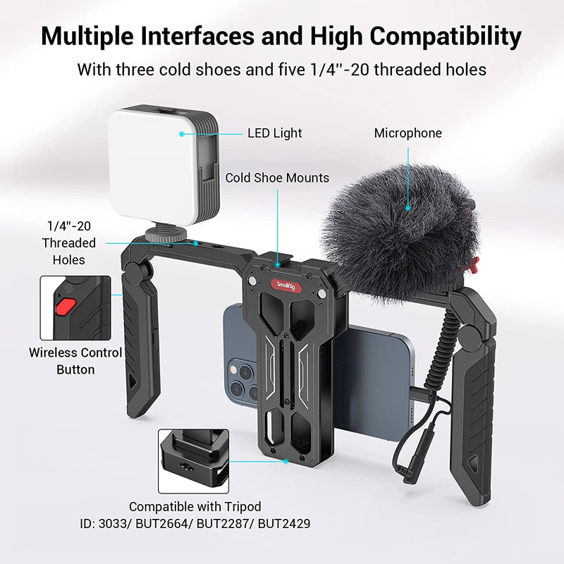 iPhone 13 Pro Max Wireless Filmmaking Vlogging Rig Case - Gorilla Cases