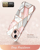 iPhone 13 Slim Full - Body Stylish Protective Marble Case