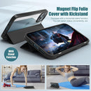 iPhone 13 Wallet Kickstand Case With Removable Magnet Flip Folio Cover