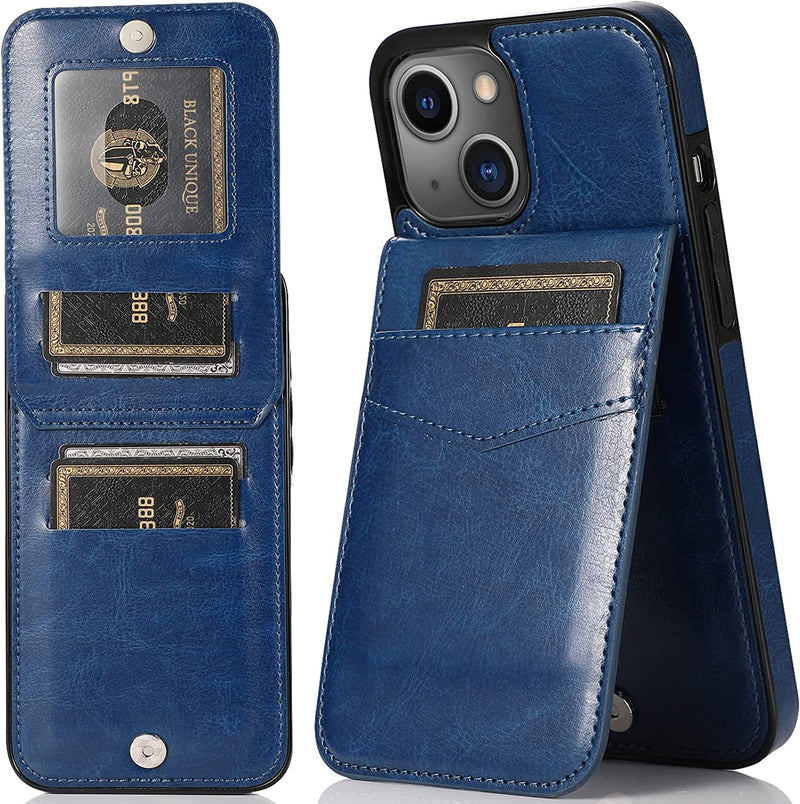 iPhone 13 Wallet Premium Leather Case with Card Holder - Gorilla Cases