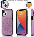 iPhone 13 Wallet Premium Leather Case with Card Holder