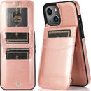 iPhone 13 Wallet Premium Leather Case with Card Holder