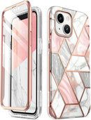 iPhone 14 Case 6.1 inch/iPhone 13 Case 6.1 inch Protective Case Marble
