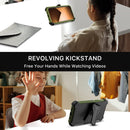 iPhone 14 Case Belt Clip Holster and Tempered Glass, 6.1 inch, Heavy Duty Military - Green