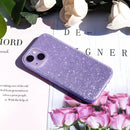 iPhone 14 Case Bling Sparkle Cute Girls Women Protective Cases Cover Purple
