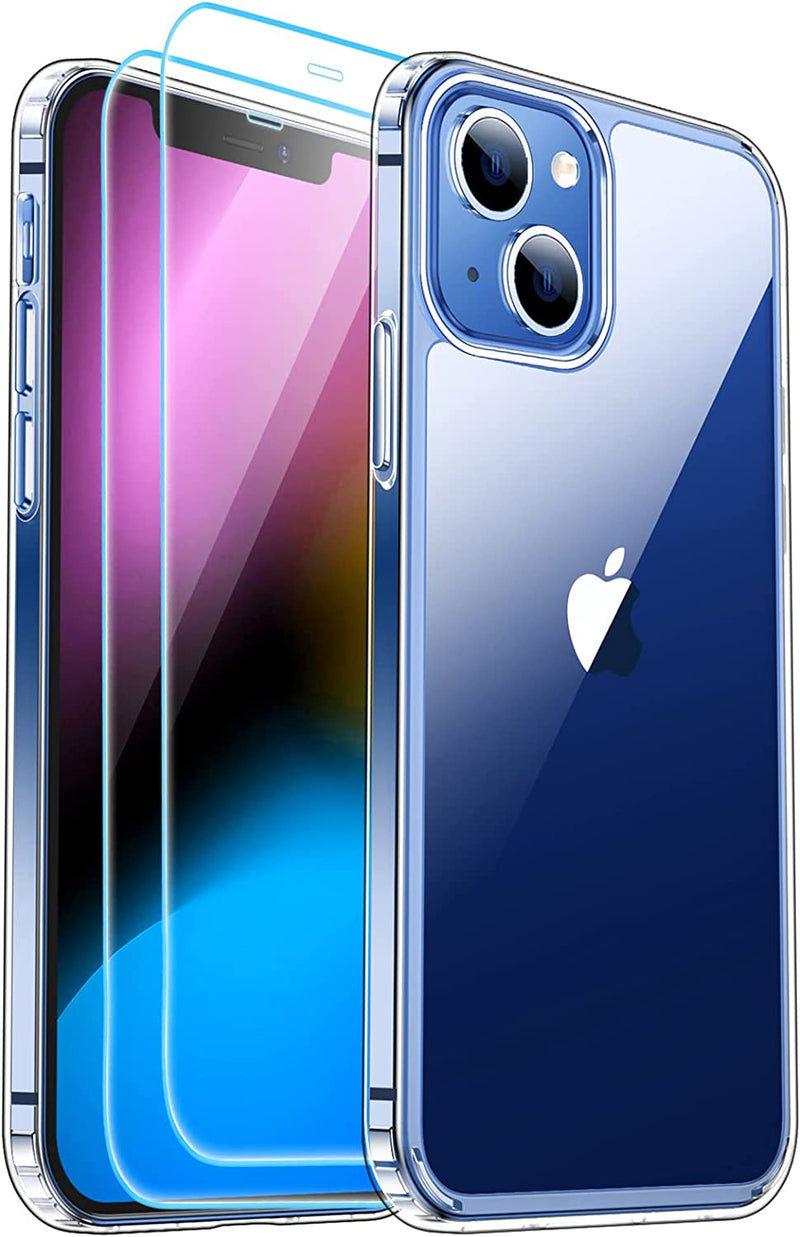 iPhone 14 Case Hard PC Back & Flexible Bumper Shockproof Phone Case - Gorilla Cases