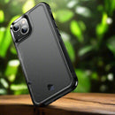iPhone 14 Case Heavy Duty Full - Body Shockproof Case Black